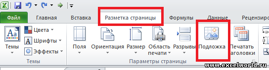 Как добавить фоновый рисунок для диаграммы в Microsoft Excel